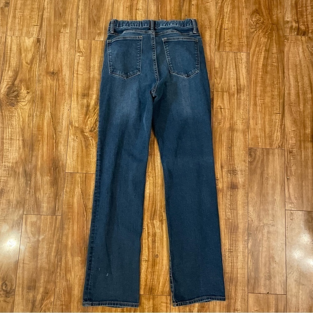 OLD NAVY Boy’s Boot Cut Built Tough Flex Blue Denim Jean Size 18 - Picture 9 of 12